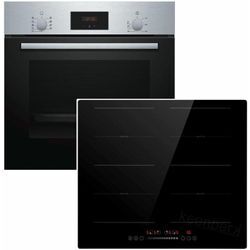 Bosch - Backofen HBF114 mit pkm Induktionskochfeld IN4 autark, 60cm