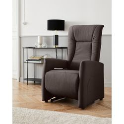 TV-Sessel SIT & MORE "Melissa", braun (espresso), B:71cm, 98% Polyester 2% Polyamid, Sessel, wahlweise elektrisch oder manuell verstellbar, optional Aufstehhilfe