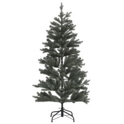 Künstlicher Weihnachtsbaum MYFLAIR MÖBEL & ACCESSOIRES "Weihnachtsdeko, Grey/Green, künstlicher Christbaum, Tannenbaum", grün, H:210cm Ø:116cm, Kunststoff, Weihnachtsbäume, mit Metallständer und biegsamen Zweigen