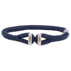 Pig & Hen Schmuck für Herren Nautische Armbänder Navy SilverIcy Ike M/L (19 cm) 1 Stk.