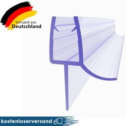 Ersatzdichtung Duschdichtung 70cm Wasserabweiser Duschprofil 6mm für Duschtür