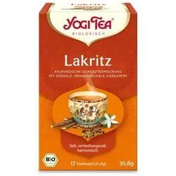 YOGI TEA, Lakritz, Bio Gewürz- und Kräutertee 17X1,8 g