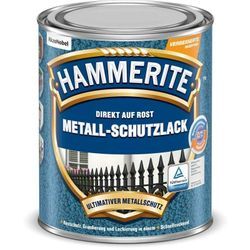 Hammerite - Metallschutz-Lack Hammerschlag Schwarz 2,5l - 5087624