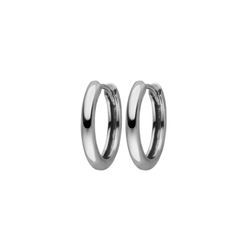 Becca Hoops Silver