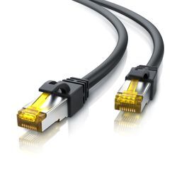 Primewire LAN-Kabel CAT.7, RJ-45 (Ethernet), Gigabit Ethernet S/FTP Netzwerkkabel, 10000 Mbit/s, Patchkabel - 25m