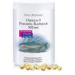 Sanct Bernhard Omega-3 Fischöl-Kapseln 500 mg XXL Sparpackung 1000 St