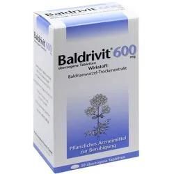 Baldrivit 600 mg überzogene Tabletten 50 St