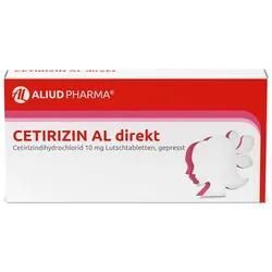 Cetirizin AL Direkt Lutschtabletten 21 St