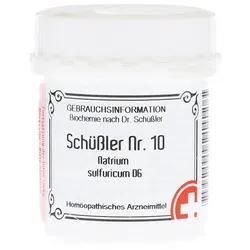 Schüssler Nr.10 Natrium sulfuricum D 6 T 400 St