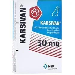 Karsivan 50 mg, Filmtabletten für Hunde 60 St