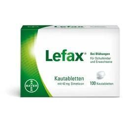 Lefax Kautabletten bei Blähungen für die ganze Familie 100 St