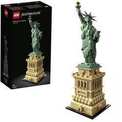 Konstruktionsspielsteine LEGO "Freiheitsstatue (21042), LEGO Architecture" Spielbausteine bunt Kinder LEGO Architecture Made in Europe