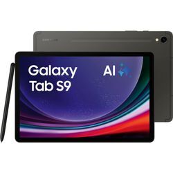 SAMSUNG Tablet "Galaxy Tab S9 WiFi", grau (graphite), B:25,43cm H:16,58cm T:0,59cm, Tablets/E-Book Reader, AI-Funktionen