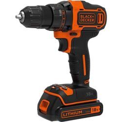 BLACK+DECKER Bohrschrauber Akku-Bohrschrauber BDCDD186K, 18Volt