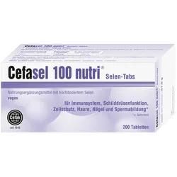 Cefasel 100 Nutri Selen-Tabs 200 St