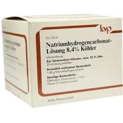 Natriumhydrogencarbonat-Lösung 8,4% Köhler 25X20 ml