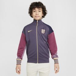 England Academy Pro Away Nike Dri-FIT Fußball-Hymnenjacke (ältere Kinder) - Lila