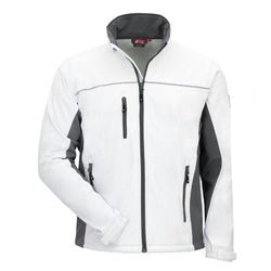 Softshelljacke Nitras motion tex light 7153 Weiß / Grau Gr. 3XL