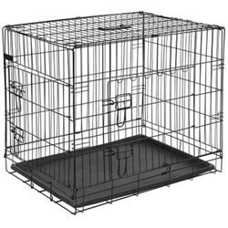 PET - Hunde-Transportkäfig Metall 50,8 x 30,5 x 35,5 cm Schwarz 15006 @