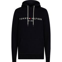 Hoodie TOMMY HILFIGER BIG & TALL "BT-TOMMY LOGO HOODY-B" Gr. XXL, blau (desert sky), Herren, Sweatware, Obermaterial: 64% Baumwolle, 36% Polyester, Sweatshirts