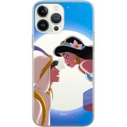 Handyhülle Jasmin&Aladdin-001 Disney Partial Print Transparent kompatibel mit Samsung Galaxy S23 Ultra