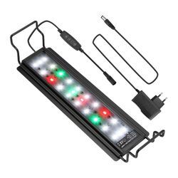 Swanew - 10W led Aquarium mit timer Aquariumleuchte Abdeckung rgb Licht,30-45cm