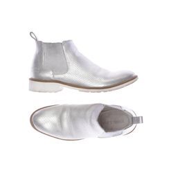 Melvin & Hamilton Damen Stiefelette, silber, Gr. 38