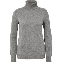 Rollkragen-Pullover aus 100% Premium-Kaschmir Peter Hahn Cashmere grau