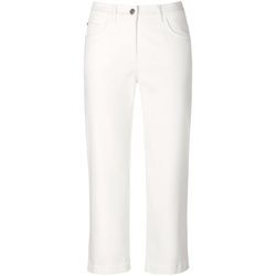 Jeans-Culotte Peter Hahn weiss