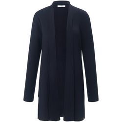 Long-Strickjacke Peter Hahn blau