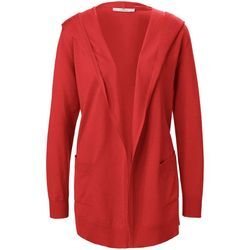 Strickjacke PETER HAHN PURE EDITION rot