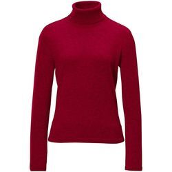 Rollkragen-Pullover aus 100% Premium-Kaschmir Peter Hahn Cashmere rot