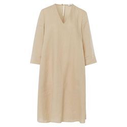 Kleid V-Ausschnitt Riani beige