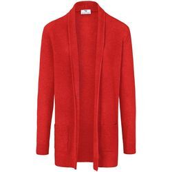 Cardigan aus 100% Schurwolle Peter Hahn rot