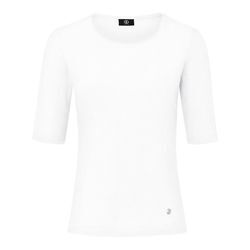 Rundhals-Shirt Modell Velvet Bogner weiss