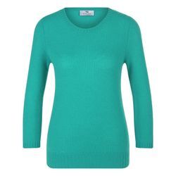 Rundhals-Pullover aus 100% Premium-Kaschmir Peter Hahn Cashmere türkis