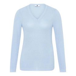 V-Pullover Anna Aura blau