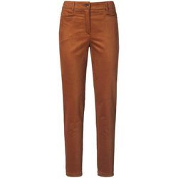 Slim Fit-Feincord-Hose Peter Hahn braun