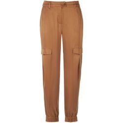 Knöchellange Cargo-Hose tRUE STANDARD braun