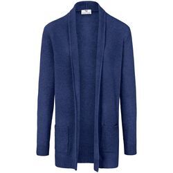 Cardigan aus 100% Schurwolle Peter Hahn blau