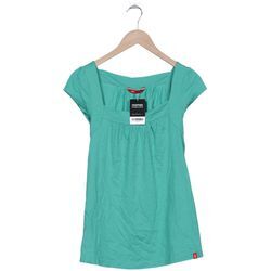 edc by Esprit Damen T-Shirt, grün, Gr. 34