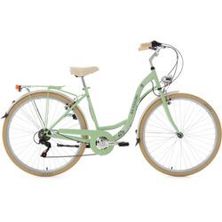 Cityrad KS CYCLING "Casino" Gr. 48, grün (mint, grün), Fahrräder, 48cm, 28 Zoll (71,12cm), für Damen, Kettenschaltung