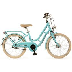 Jugendfahrrad BACHTENKIRCH "BULEVA" Gr. 31, blau (türkis, türkis), Fahrräder, Kinder, 31cm, 20 Zoll (50,80cm), für Damen, Nabenschaltung