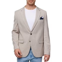 Jeff Sakko Herren Slim Fit, beige