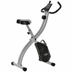 Heimtrainer X-Bike Fahrradtrainer mit 8 stufig einstellbarem Magnetwiderstand faltbares Fitnessfahrr