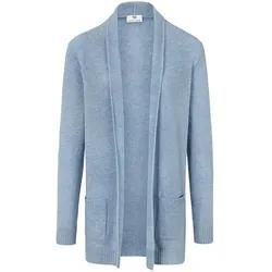 Cardigan aus 100% Schurwolle Peter Hahn blau, 44