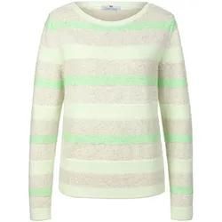 Pullover U-Boot-Ausschnitt Peter Hahn beige, 44