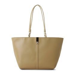 Tommy Hilfiger Shopper Damen Kunstleder, camel