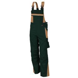 QUALITEX HIGH QUALITY WORKWEAR Latzhose PRO oliv/khaki Damen: 46 Herren: 52