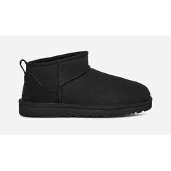 UGG® Classic Ultra Mini Boot für Herren | UGG® EU in Black, Größe 40, Veloursleder